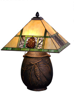 20"H Pinecone Ridge Table Lamp
