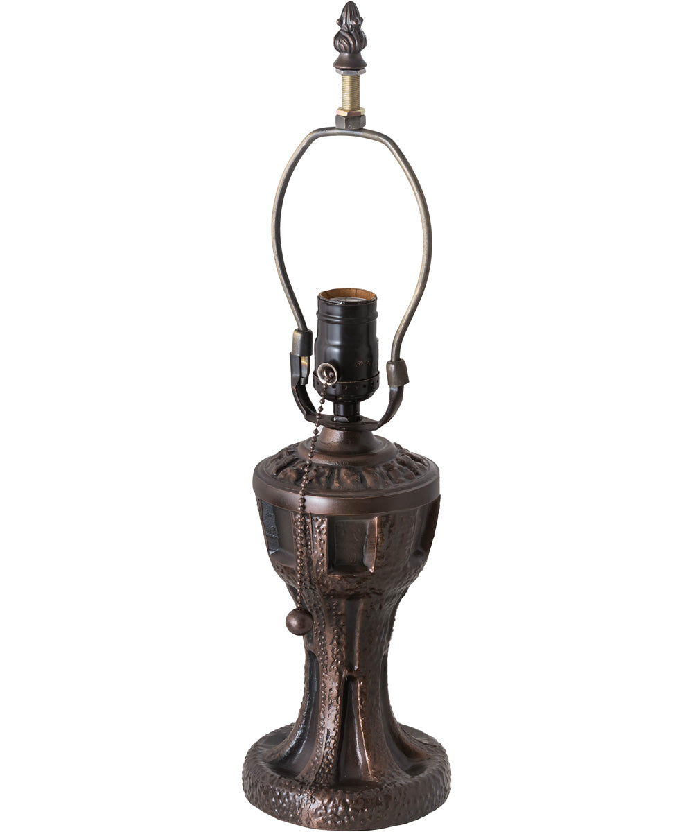 17" High Carousel Jadestone Table Lamp