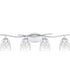 Ansley Extra Large 4-light Bath Light Polished Chrome