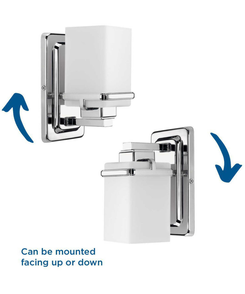 Metric 1-Light Bath & Vanity Polished Chrome