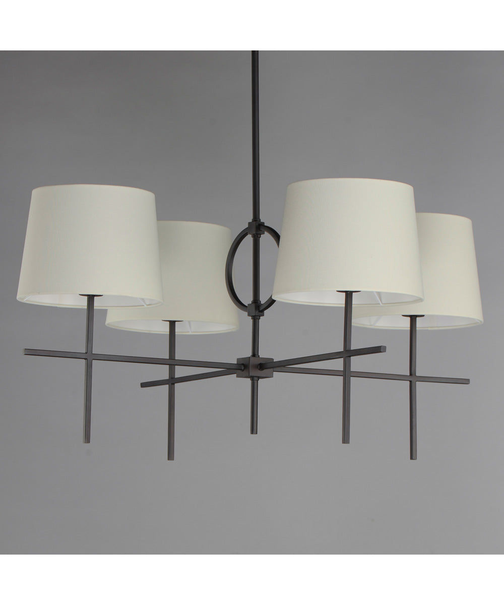 Paoli 4-Light Pendant Charcoal Bronze