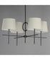 Paoli 4-Light Pendant Charcoal Bronze