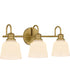 Hinton Large 3-light Bath Light Aged Brass