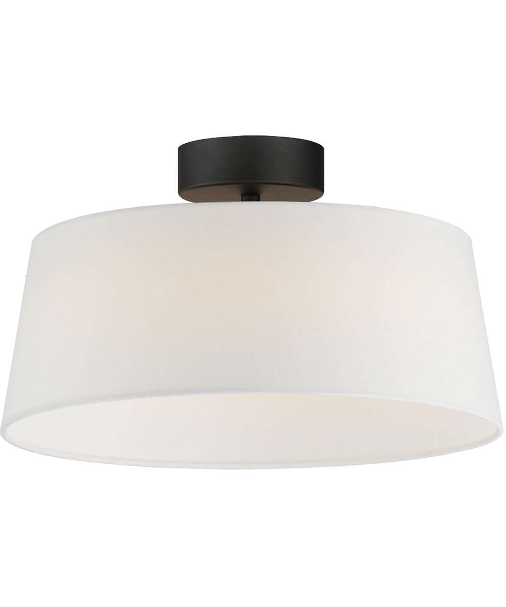 Paramount 16 inch LED Flush Mount Black