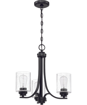 Bolden 3-Light Chandelier Flat Black