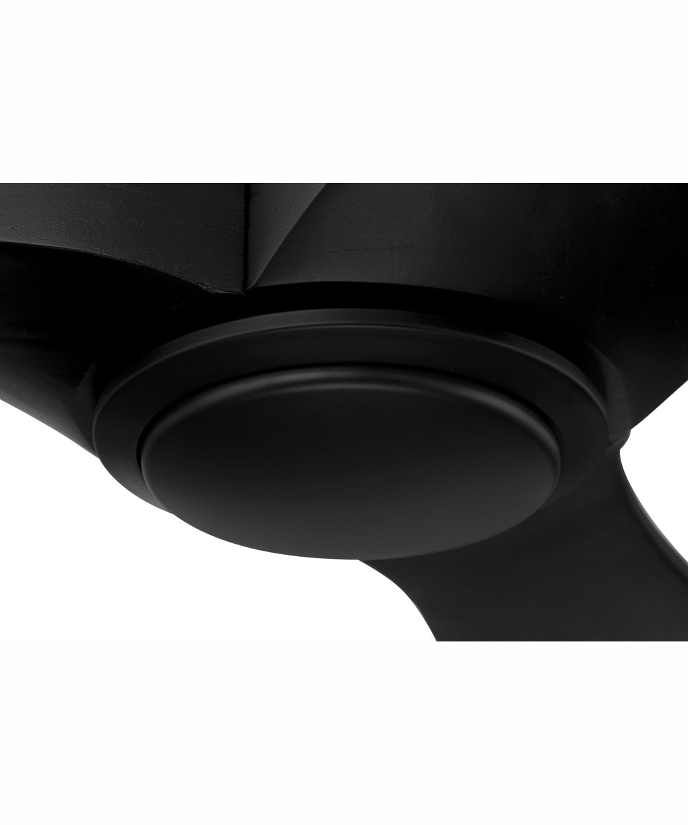 60" Envy 1-Light Indoor/Outdoor Ceiling Fan Flat Black