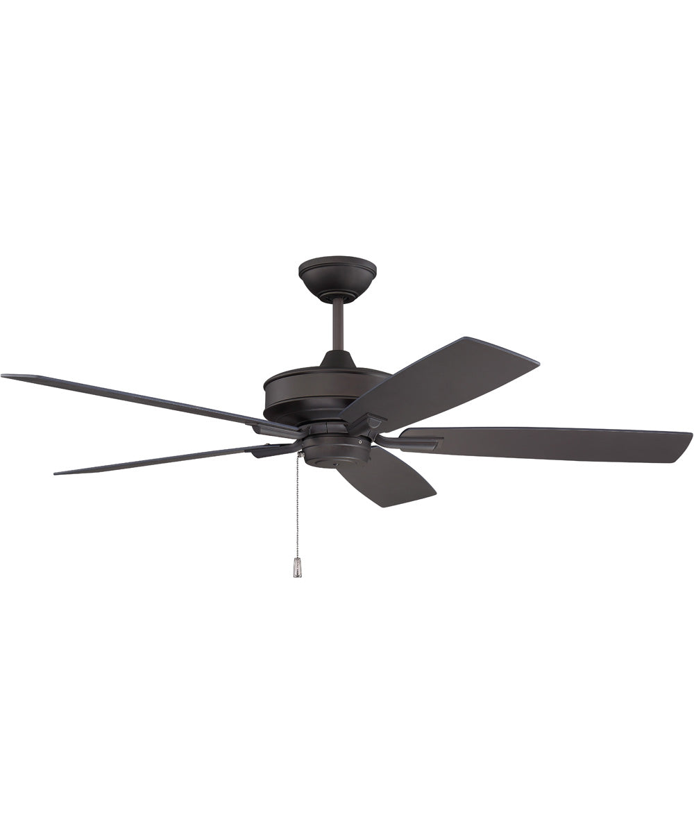 Optimum 52" Ceiling Fan (Blades Included) Flat Black