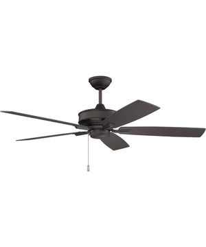 Optimum 52" Ceiling Fan (Blades Included) Flat Black