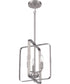Stowe 3-Light Foyer Brushed Polished Nickel