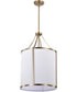 Easton 3-Light Pendant Burnished Brass