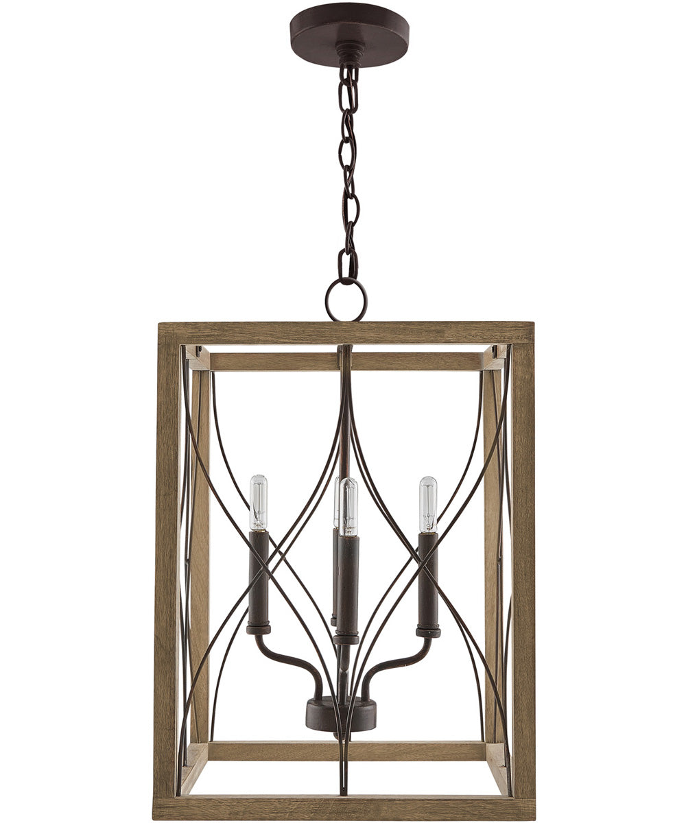 Tybee 4-Light Foyer In Nordic Grey