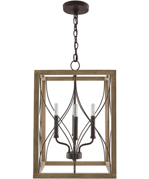 Tybee 4-Light Foyer In Nordic Grey