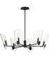 Armory 6-Light Chandelier Black