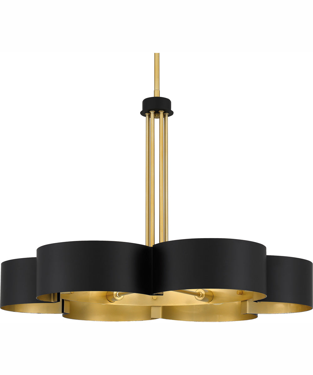 Balsam 6-light Chandelier Matte Black