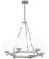 Penning 6-light Chandelier Brushed Nickel