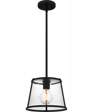 Quoizel Piccolo Pendant 1-light Mini Pendant Matte Black