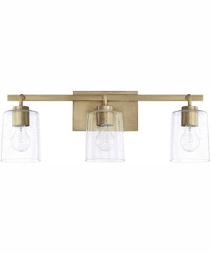 Greyson 3-Light Vanity Aged Brass