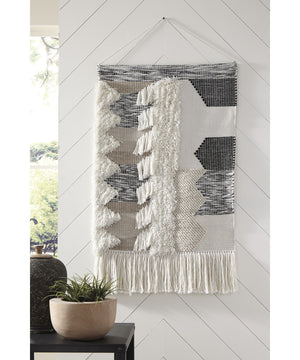 50"H Taylen Wall Decor Black/Natural