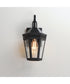 Oxford Outdoor 1-Light Wall Sconce Black