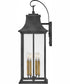 Adair 4-Light Extra Large Wall Mount Lantern in Aged Zinc