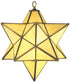 18"W Moravian Star Pendant