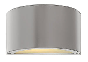 5"H Luna 1-Light Small Outdoor Wall Light in Titanium