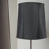14"W x 15"H Black Fabric Drum lamp Shade with Gold Liner