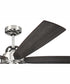 52" Reese 3-Light Ceiling Fan Polished Nickel