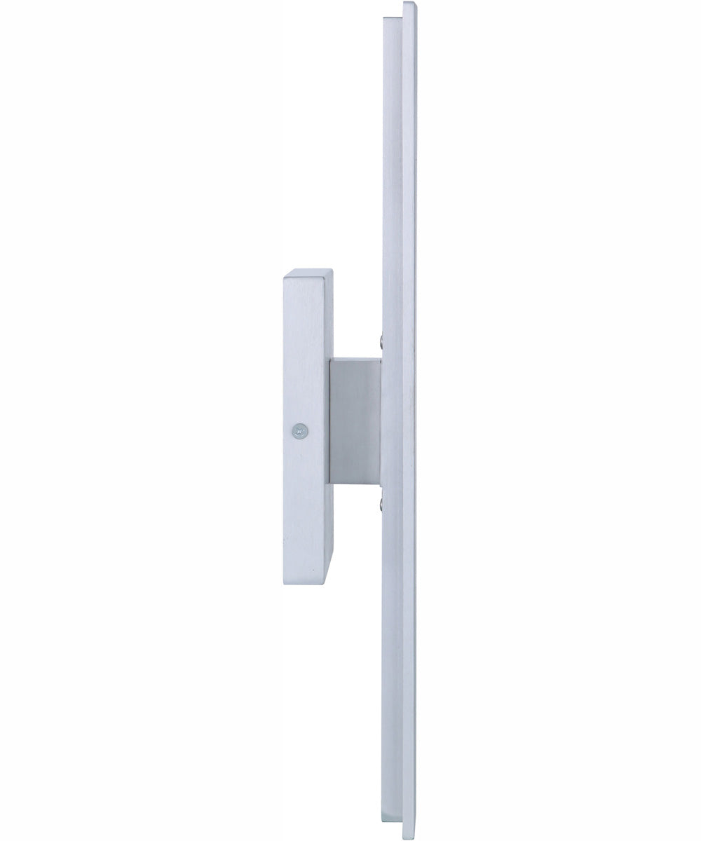 Rens 1-Light Outdoor Wall Lantern Brushed Aluminum