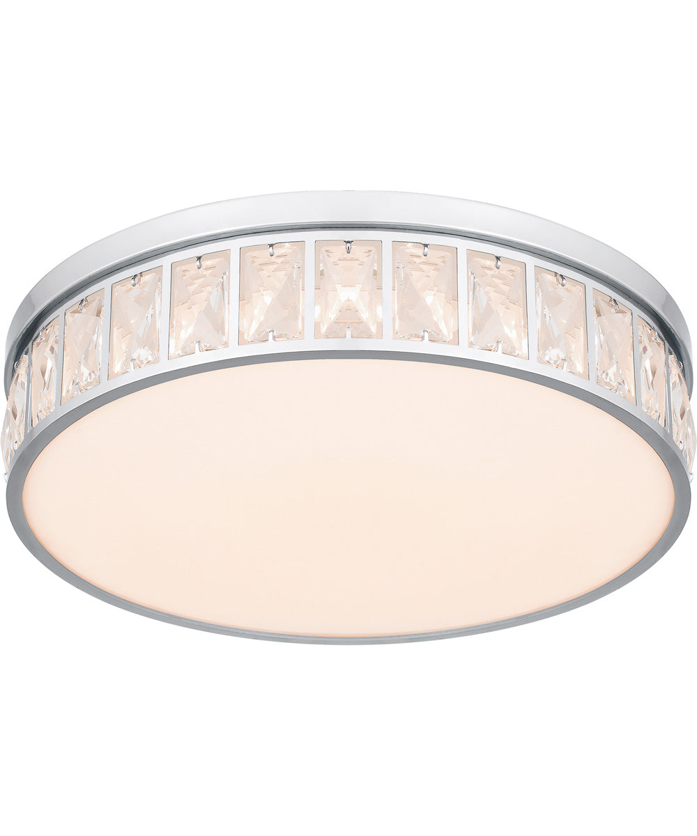 Gibson Medium Flush Mount Polished Chrome