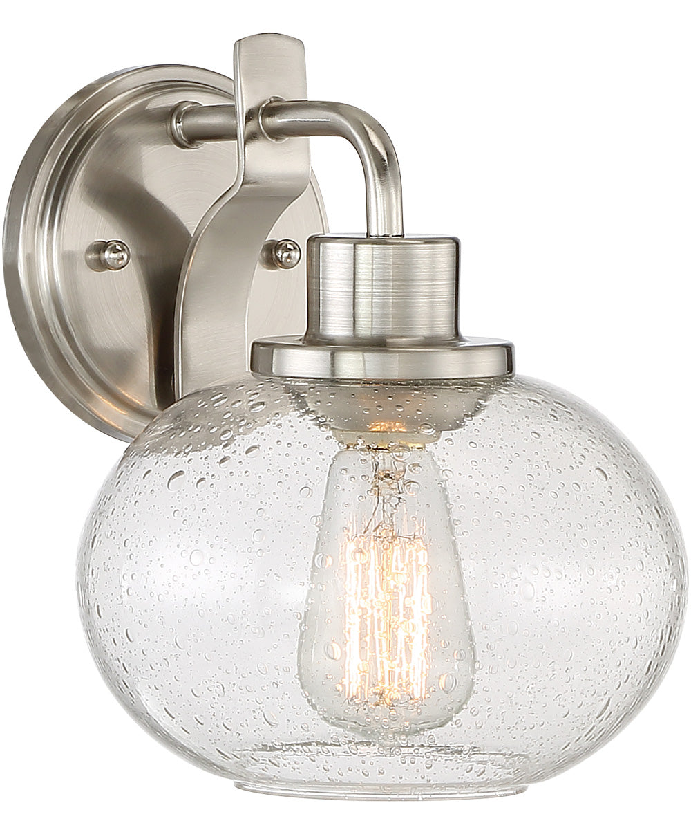 Trilogy Small 1-light Wall Sconce Brushed Nickel