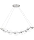 Enzo 5-light Island Light Brushed Nickel