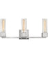 Xander 3-Light Vanity in Polished Nickel