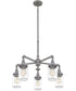 Squire 5-light Chandelier Galvanized