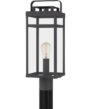 Keaton Large 1-light Outdoor Post Light  Coastal Armour Aluminum Mottled Black