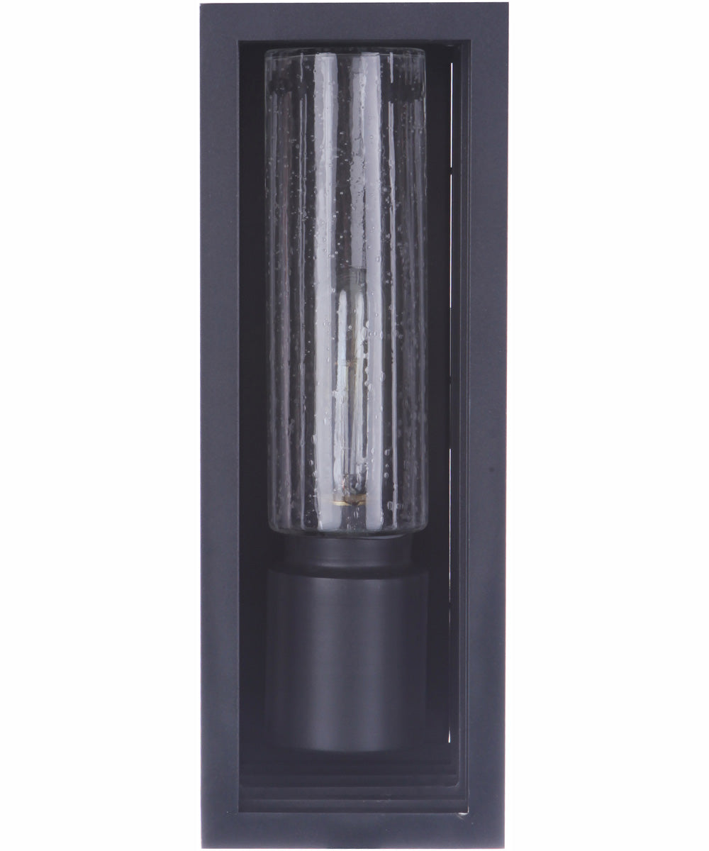 Carmel 1-Light Outdoor Wall Lantern Matte Black