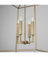 Thea 4-Light Foyer Aged Brass