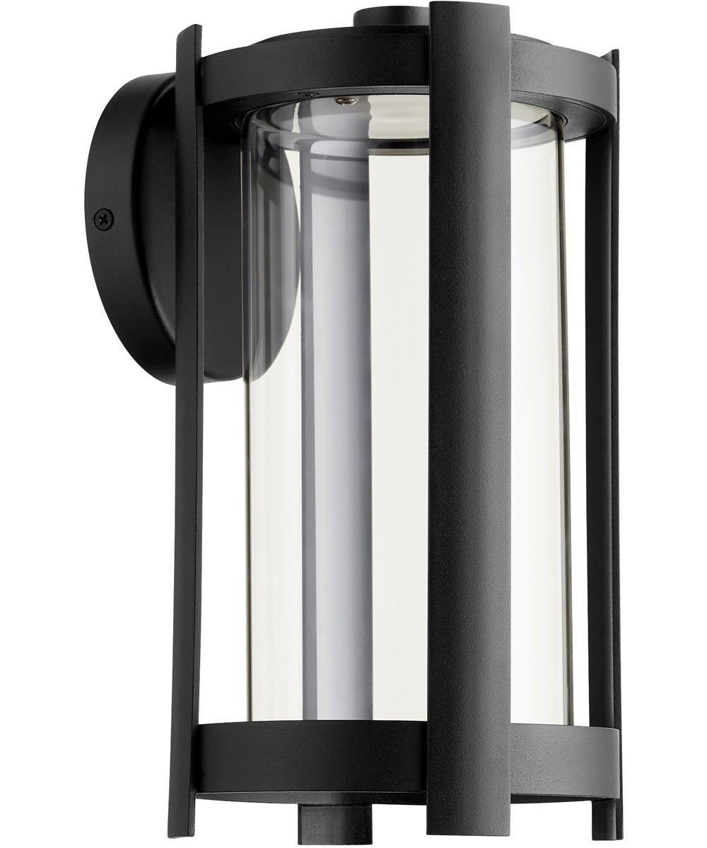 Solu 1-light LED Outdoor Wall Lantern Noir
