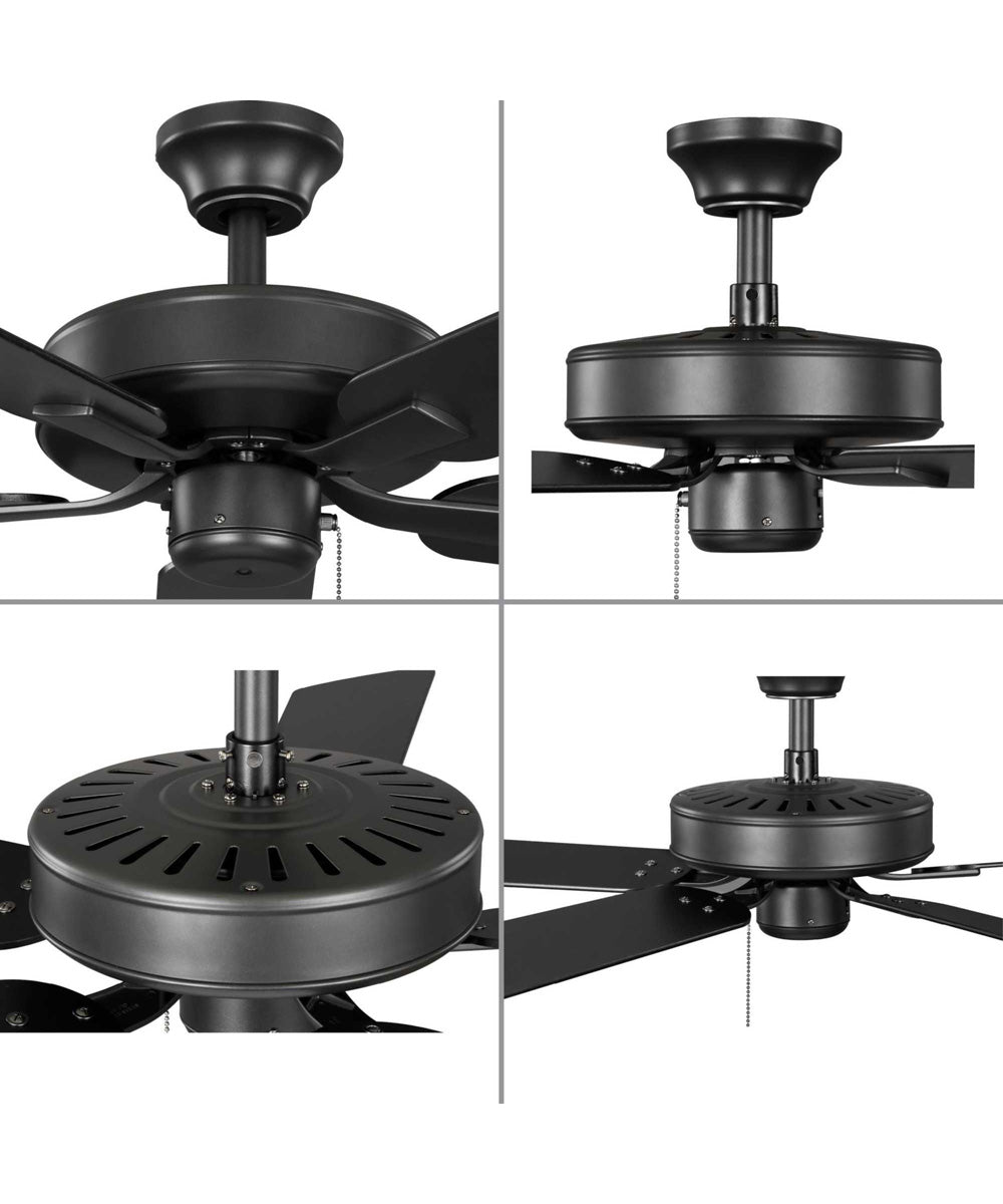 AirPro 52 in. 5-Blade Transitional Ceiling Fan Graphite