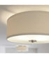 Inspire 2-Light 13" Flush Mount Brushed Nickel