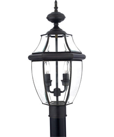 Newbury Large 2-light Outdoor Post Light Medici Bronze