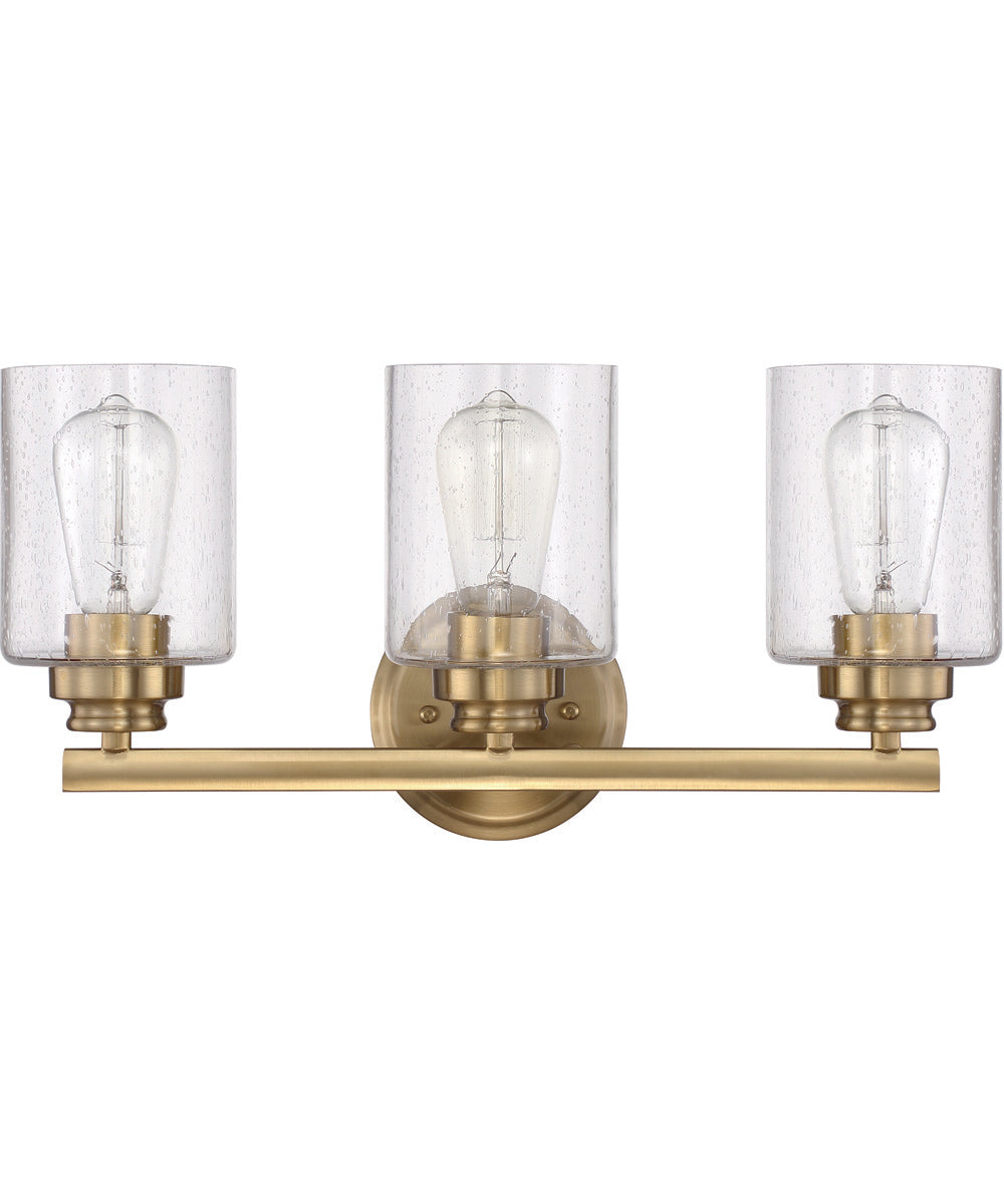 Bolden 3-Light Vanity Satin Brass