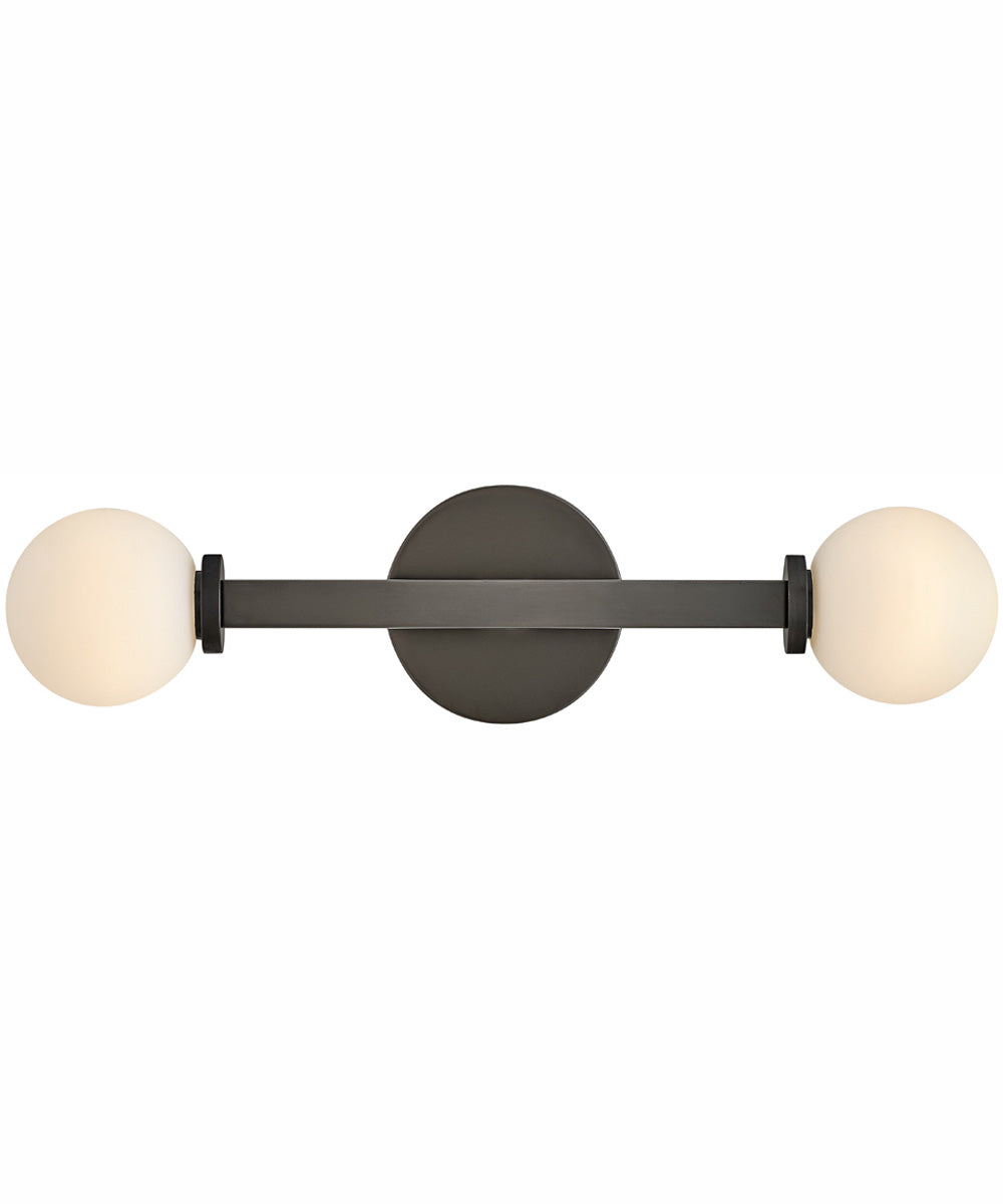 Audrey 2-Light Two Light Vanity in Black Oxide