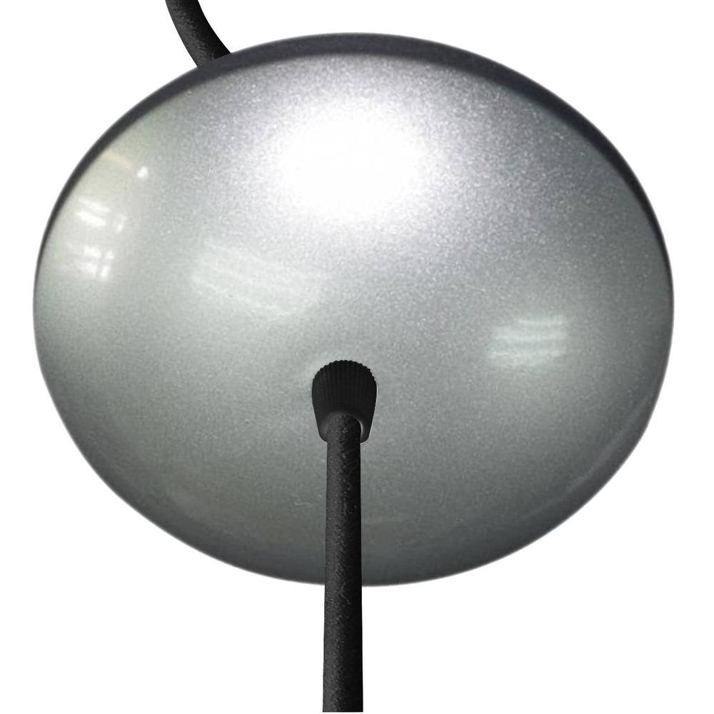 Plug in swag to hardwire canopy conversion kit Silver