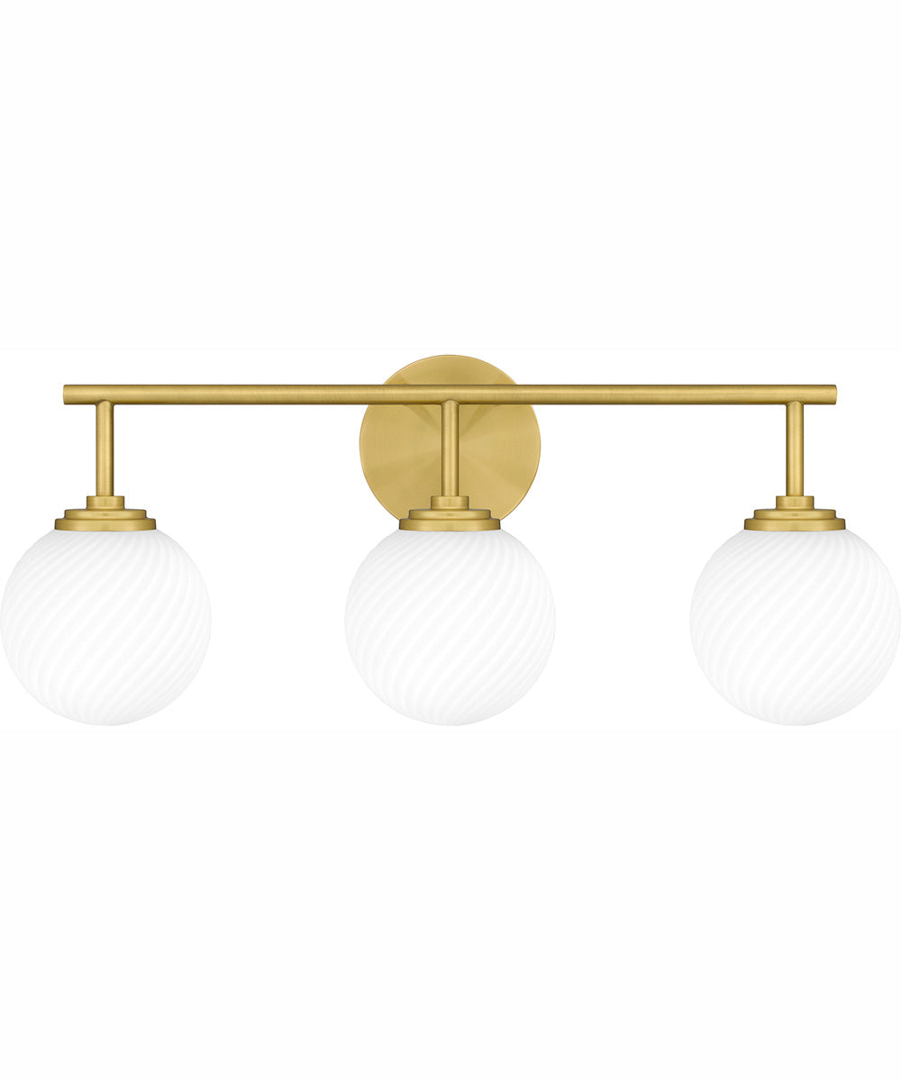 Eloise Large 3-light Bath Light Aged Brass
