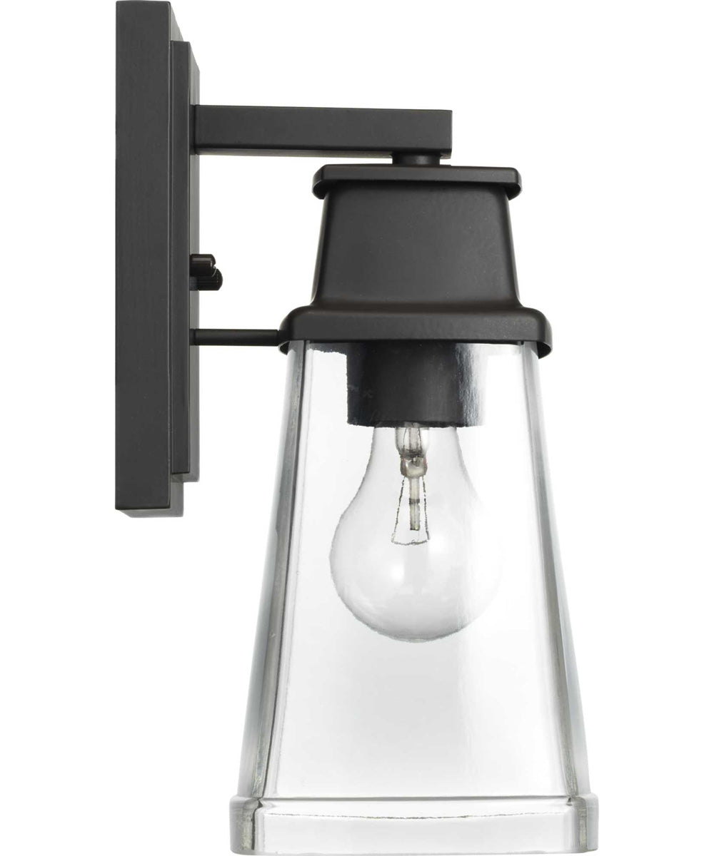 Greene Ridge 1-Light Small Wall Lantern Textured Black