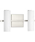Colonnade LED 2-Light LED Bath & Vanity Brushed Nickel