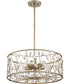 Meadow Lane 5-light Pendant Vintage Gold