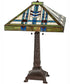 25" High Prairie Wheat Table Lamp