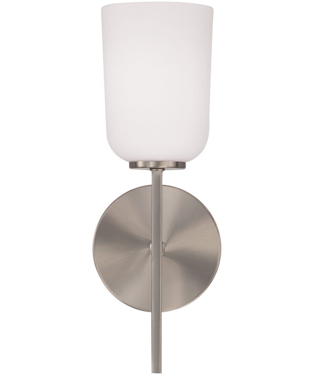 Lawson 1-Light Sconce Brushed Nickel